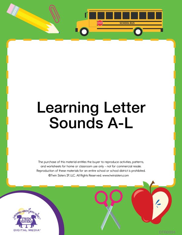 Image Representing Cover Art For Learning Letter Sounds A-L