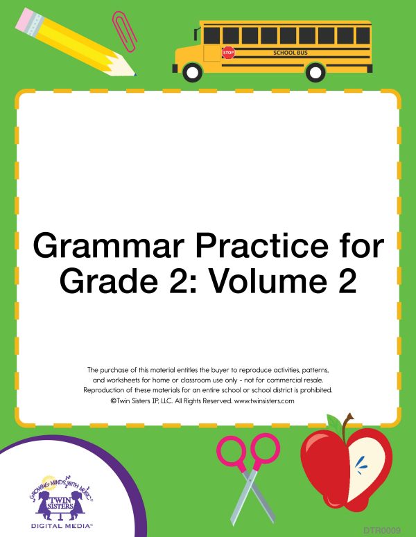 Image representing cover art for Grammar Practice for Grade 2: Volume 2