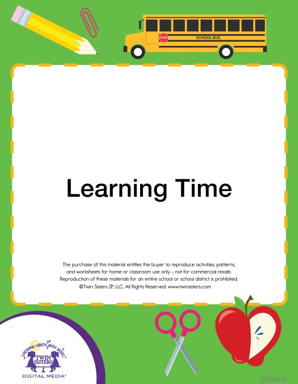 Image Representing Cover Art For Learning Time