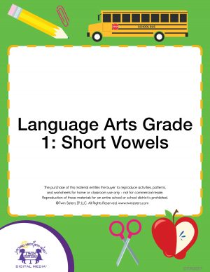 Image representing cover art for Language Arts Grade 1: Short Vowels