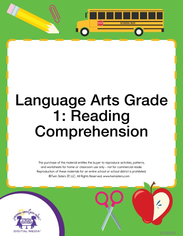 Image representing cover art for Language Arts Grade 1: Reading Comprehension