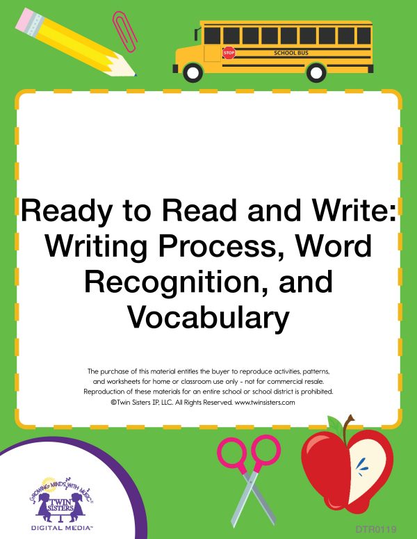 Image representing cover art for Ready to Read and Write: Writing Process, Word Recognition, and Vocabulary