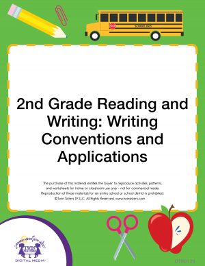 Image representing cover art for 2nd Grade Reading and Writing: Writing Conventions and Applications