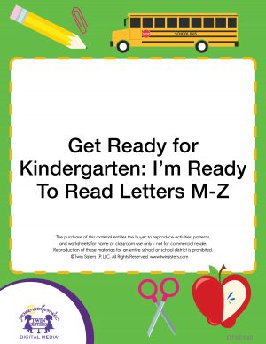 Image representing cover art for Get Ready for Kindergarten: I'm Ready To Read Letters M-Z