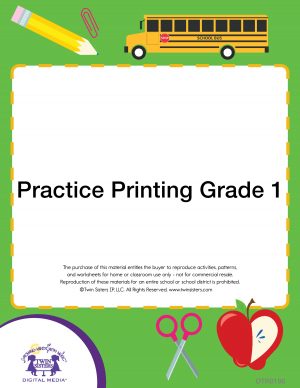 Image representing cover art for Practice Printing Grade 1