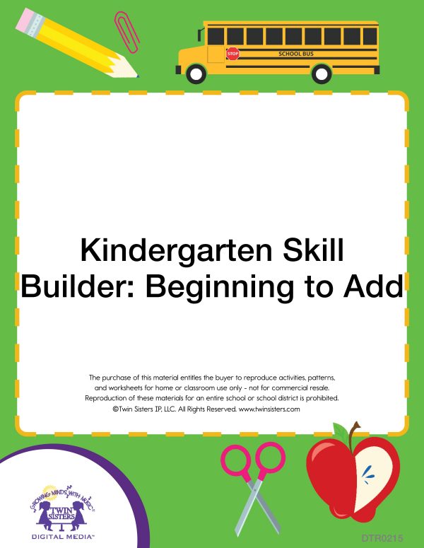 Image representing cover art for Kindergarten Skill Builder: Beginning to Add