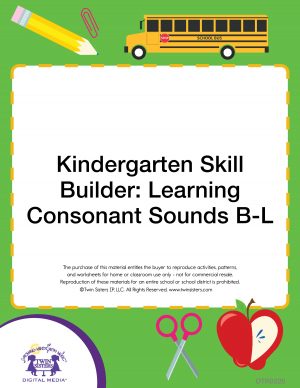 Image representing cover art for Kindergarten Skill Builder: Learning Consonant Sounds B-L