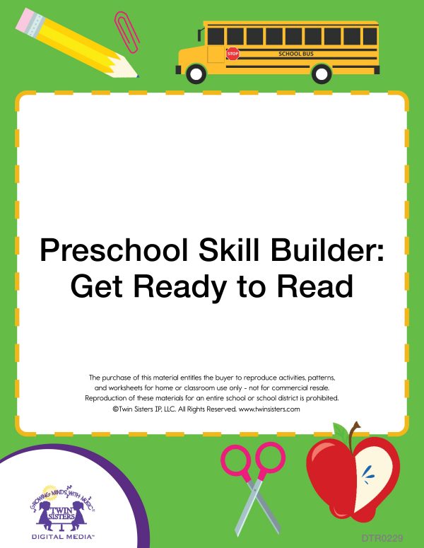 Image Representing Cover Art For Preschool Skill Builder: Get Ready To Read