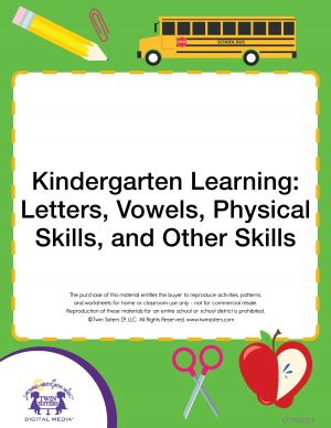 Image representing cover art for Kindergarten Learning: Letters, Vowels, Physical Skills, and Other Skills