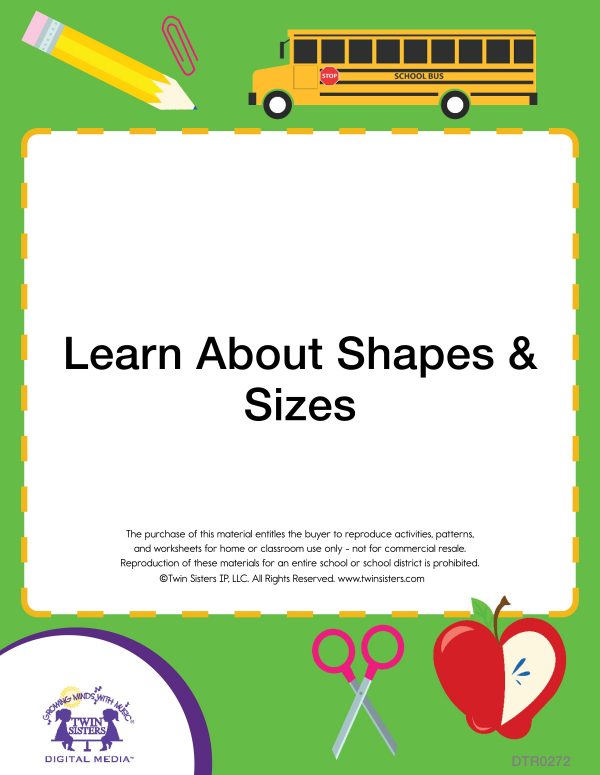 Image representing cover art for Learn About Shapes & Sizes