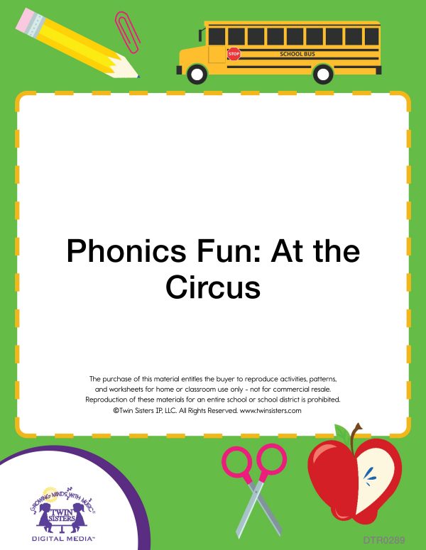 Image representing cover art for Phonics Fun: At the Circus