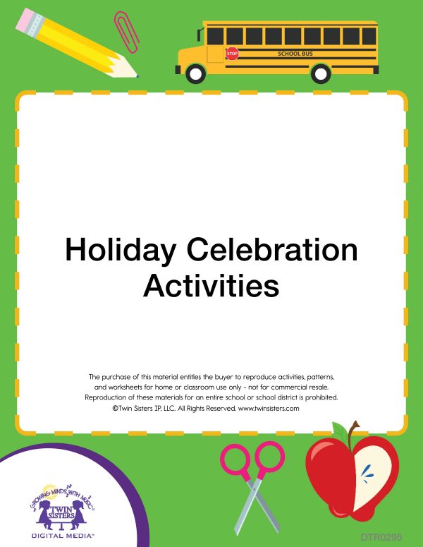 Image representing cover art for Holiday Celebration Activities