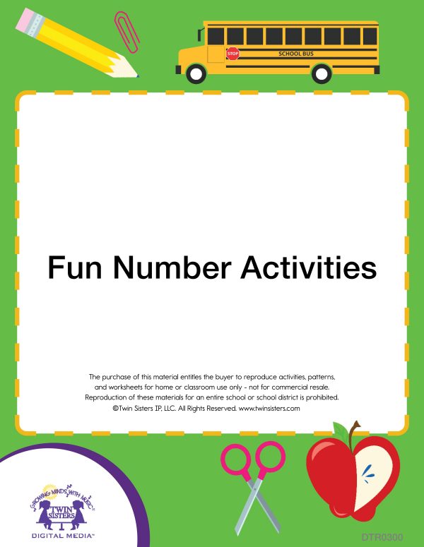 Image representing cover art for Fun Number Activities