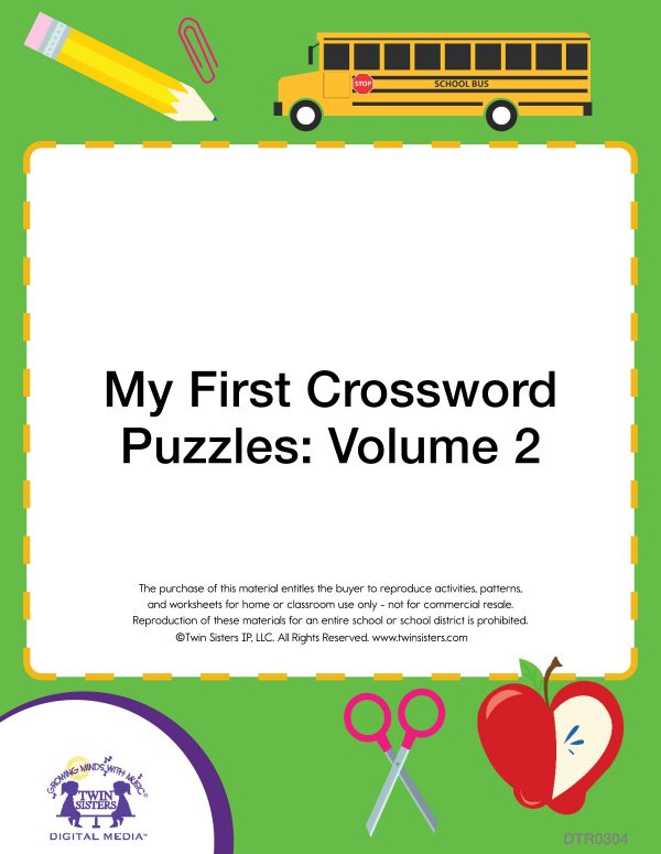 Image representing cover art for My First Crossword Puzzles: Volume 2