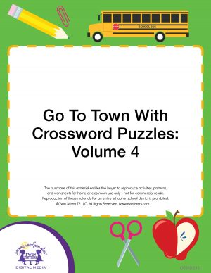 Image representing cover art for Go To Town With Crossword Puzzles: Volume 4