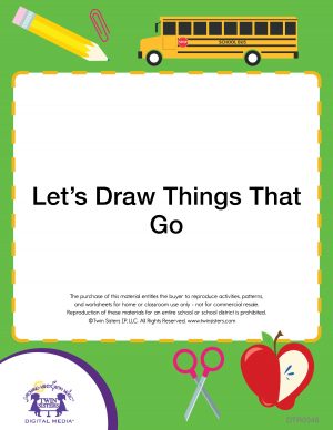 Image representing cover art for Let's Draw Things That Go