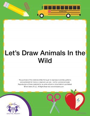 Image representing cover art for Let's Draw Animals In the Wild