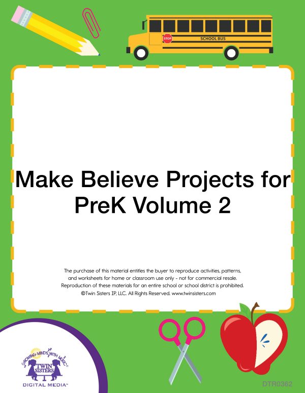 Image representing cover art for Make Believe Projects for PreK Volume 2