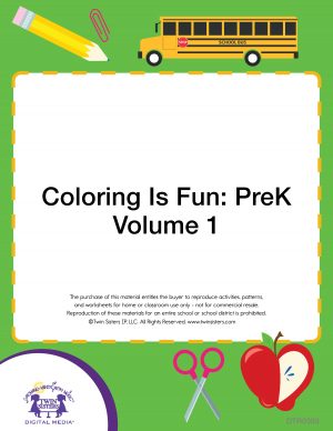 Image representing cover art for Coloring Is Fun: PreK Volume 1