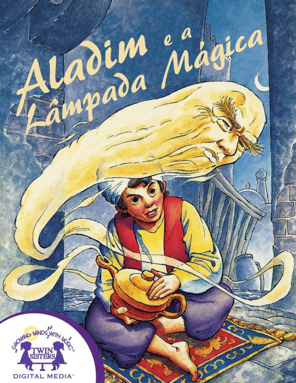 Image Representing Cover Art For Aladdin And The Magic Lamp_Portuguese