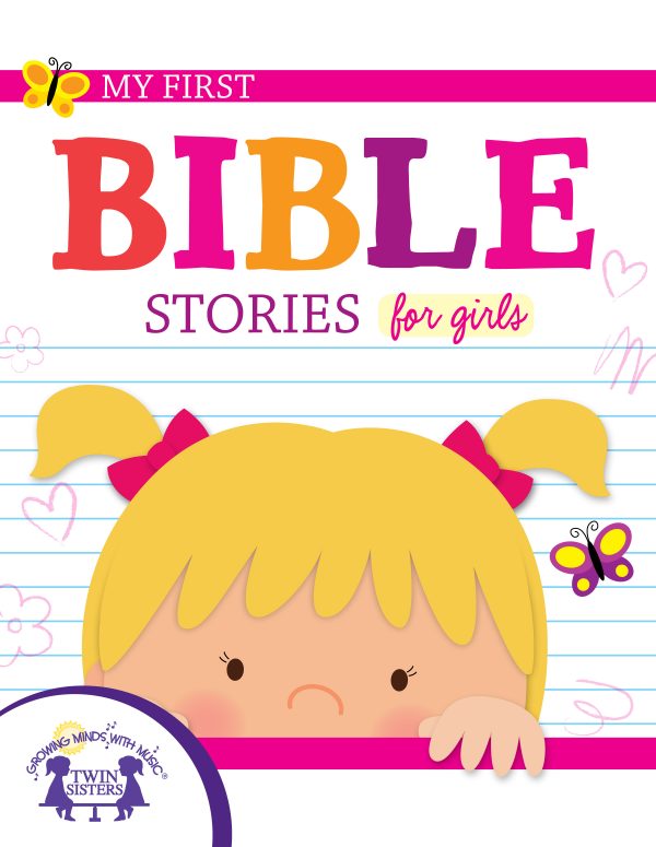 Image Representing Cover Art For My First Bible Stories For Girls