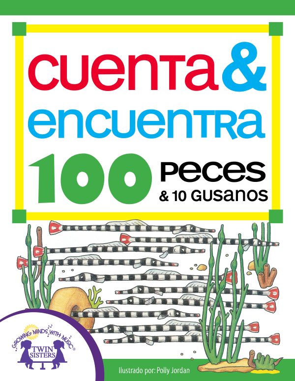 Image Representing Cover Art For Count &Amp; Find 100 Fish And 10 Worms_Spanish