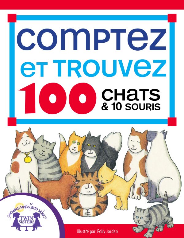 Image Representing Cover Art For Count &Amp; Find 100 Cats And 10 Mice_French