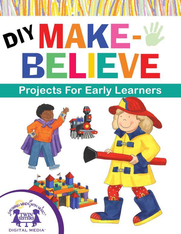 Image representing cover art for DIY Make-Believe Projects for Early Learners