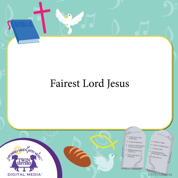 Image representing cover art for Fairest Lord Jesus_Instrumental