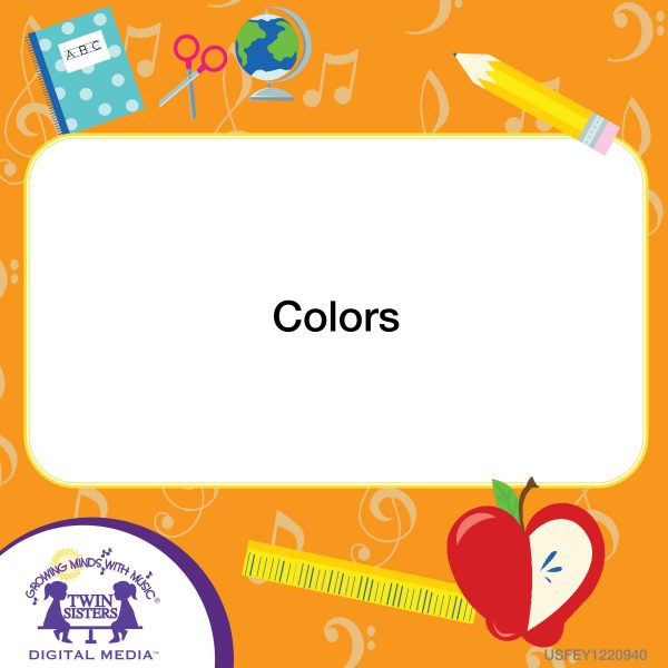 Image Representing Cover Art For Colors