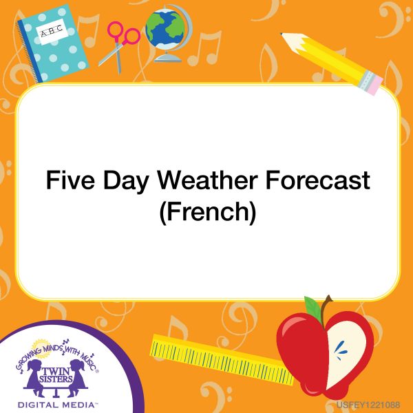 Image Representing Cover Art For Five Day Weather Forecast (French)_French