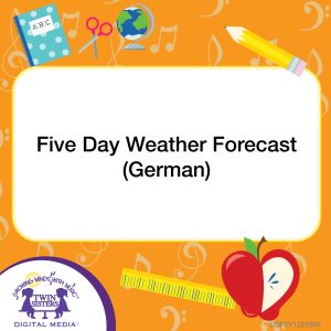 Image representing cover art for Five Day Weather Forecast (German)_German