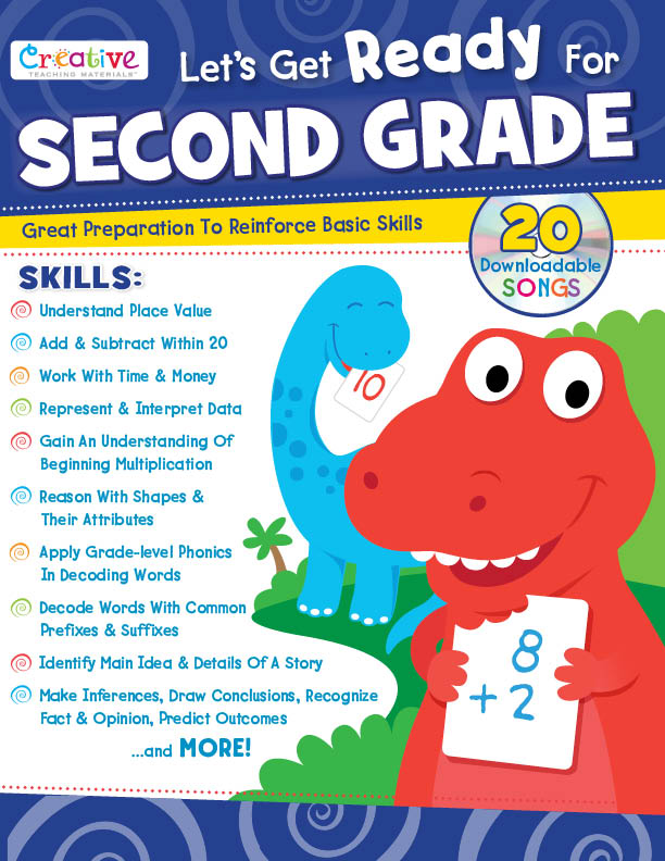 Cover art image for Let's Get Ready For Second Grade