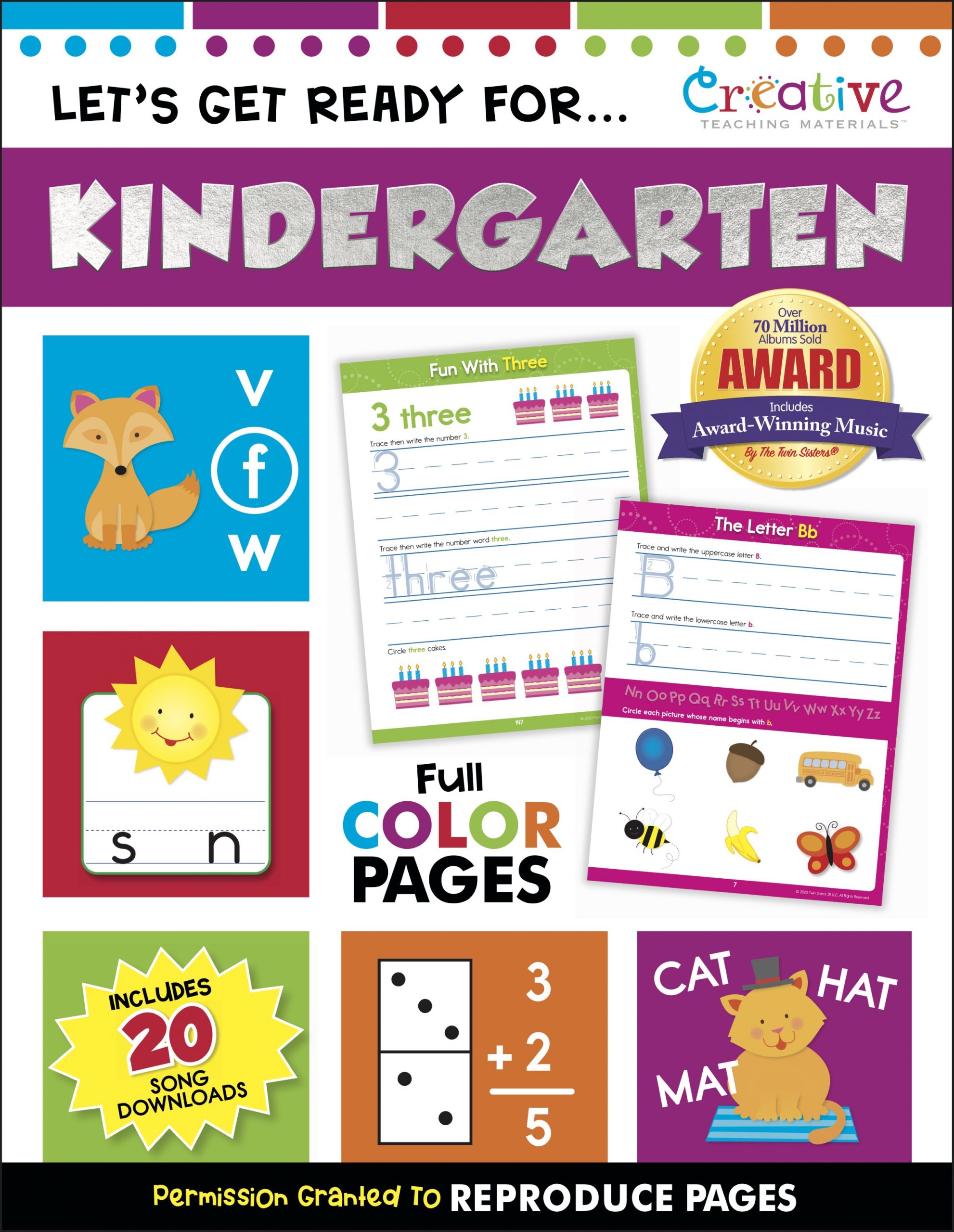 Cover art image for CTM2111 Let's Get Ready for Kindergarten