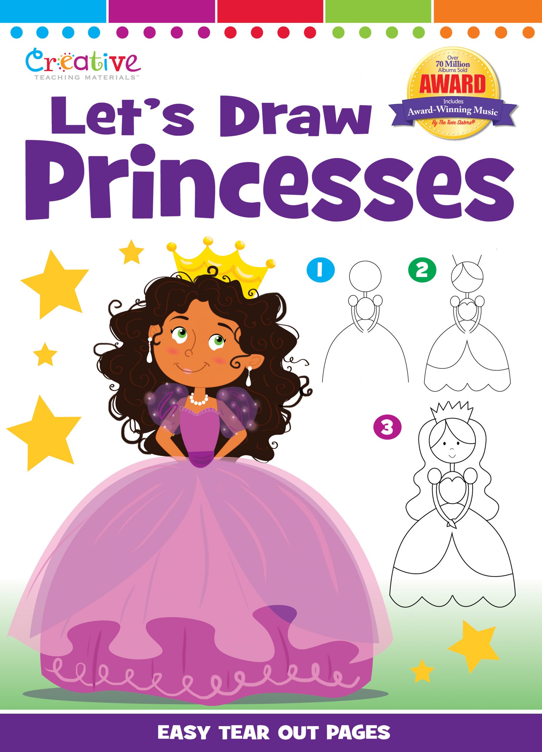 Cover art image for Let's Draw Princesses