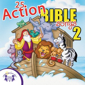 Image representing cover art for 25 Action Bible Songs 2