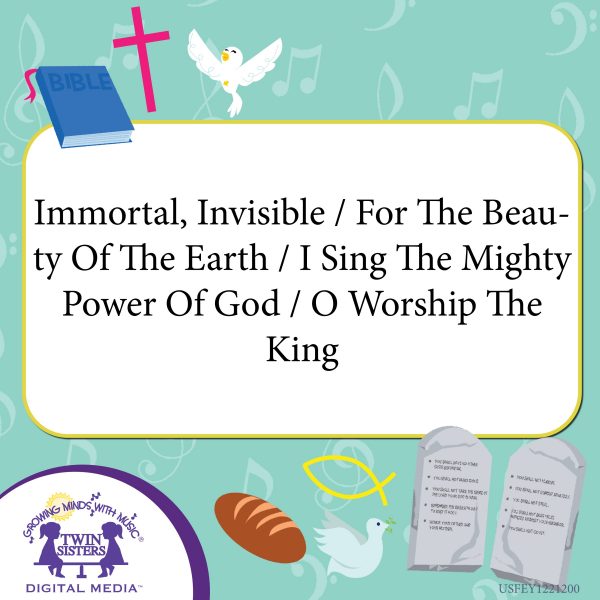 Image Representing Cover Art For Immortal, Invisible / For The Beauty Of The Earth / I Sing The Mighty Power Of God / O Worship The King_Instrumental