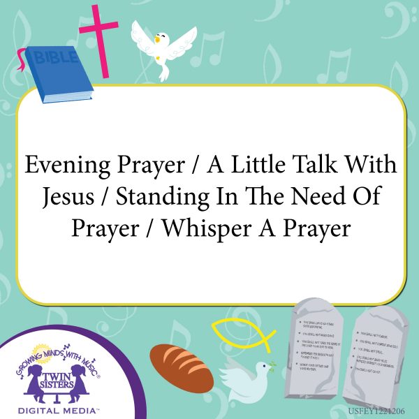 Image Representing Cover Art For Evening Prayer / A Little Talk With Jesus / Standing In The Need Of Prayer / Whisper A Prayer_Instrumental