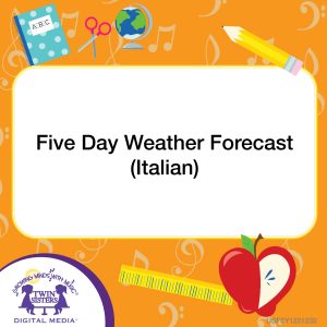 Image representing cover art for Five Day Weather Forecast (Italian)_Italian