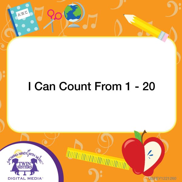 Image Representing Cover Art For I Can Count From 1 - 20