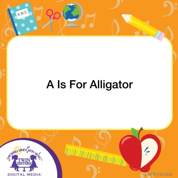 Image Representing Cover Art For A Is For Alligator