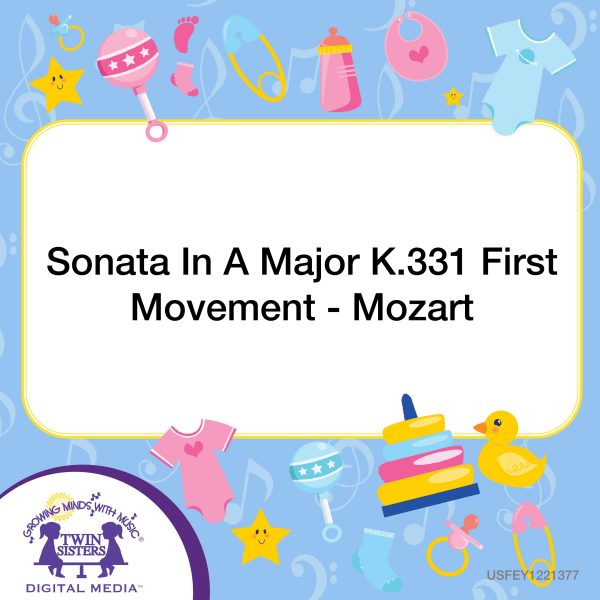 Image representing cover art for Sonata In A Major K.331 First Movement - Mozart_Instrumental