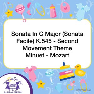 Image representing cover art for Sonata In C Major (Sonata Facile) K.545 - Second Movement Theme Minuet - Mozart_Instrumental