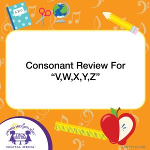 Image representing cover art for Consonant Review For "V,W,X,Y,Z"