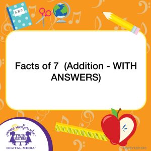 Image representing cover art for Facts of 7 (Addition - WITH ANSWERS)