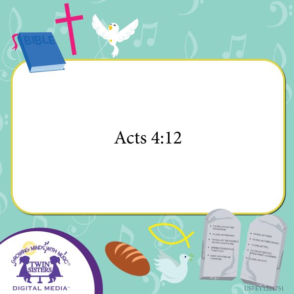 Image Representing Cover Art For Acts 4:12