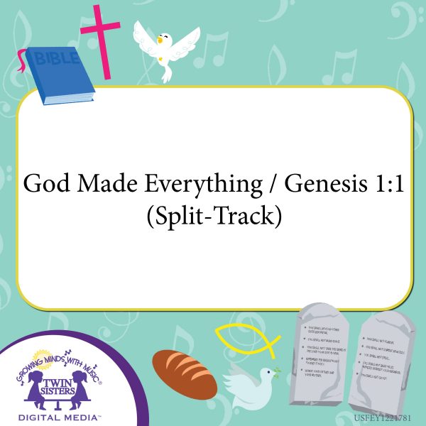 Image representing cover art for God Made Everything / Genesis 1:1 (Split-Track)