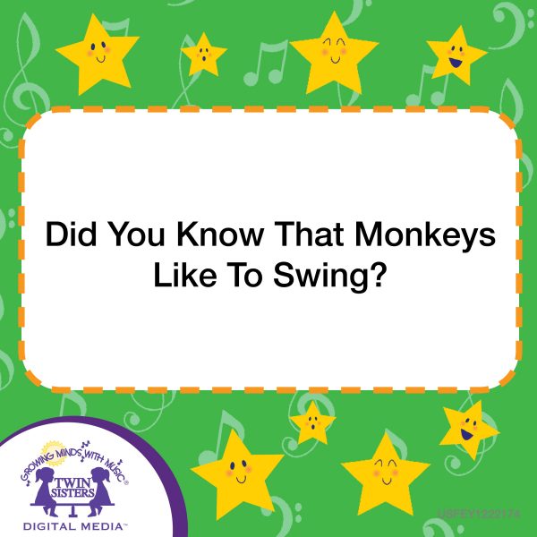 Image Representing Cover Art For Did You Know That Monkeys Like To Swing?