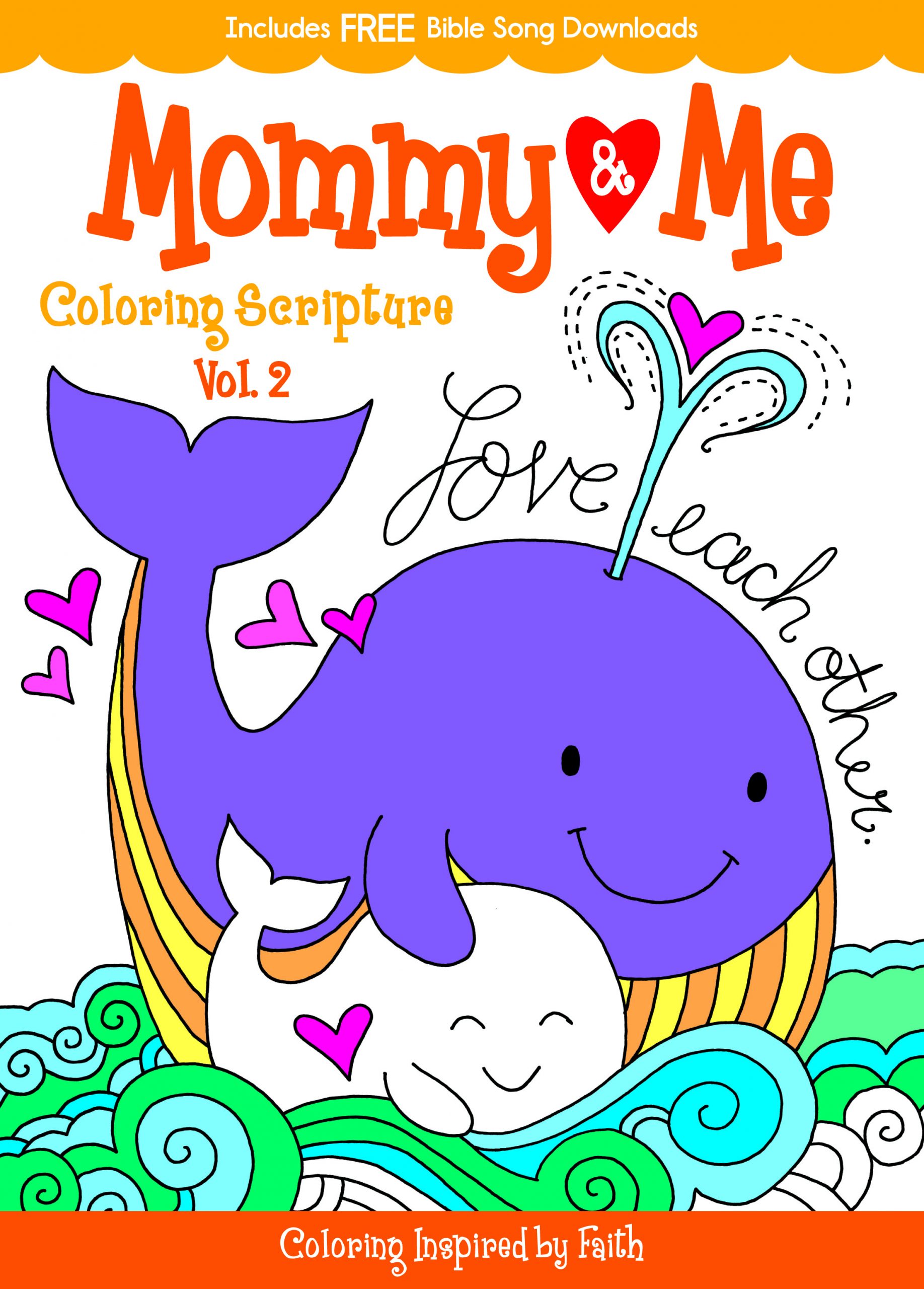 ctm2154_image Cover art image for Mommy & Me Coloring Scripture Volume 2