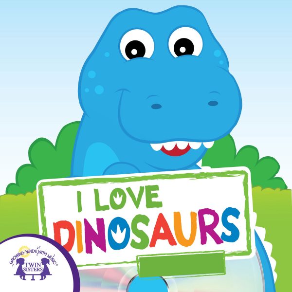 Image Representing Cover Art For I Love Dinosaurs